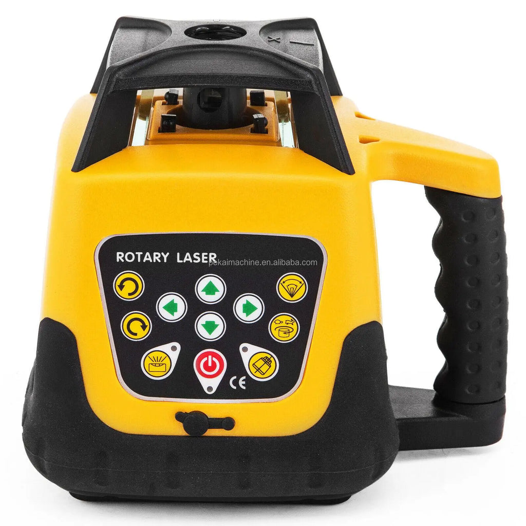 Niveau laser rotatif à 360° à nivellement automatique – Laser vert, portée de 500 m