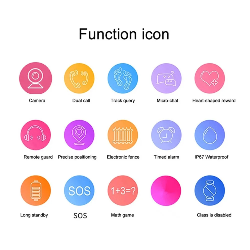 Q12 Smartwatch Boys Girls Children Smartwatches Gifts Kids Smartwatch Watches Touch Screen Camera Watch for  Watch Q12