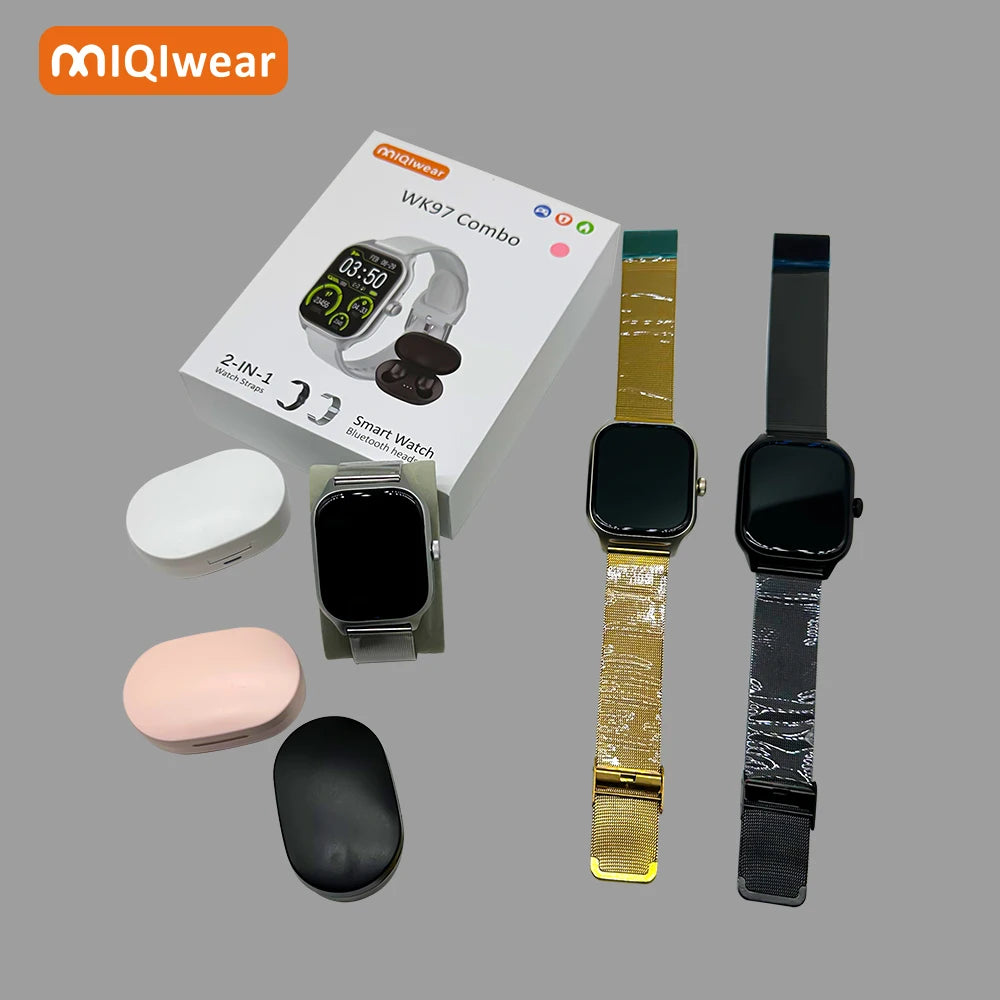 MIQIwear 2026 Newest WK97 Combo SmartwatchesDT8 H11 HW8 S8 HK8 T800 GS8 X8 Z59 T900 W68 Pro Amax Ultra Plus Smart Watch Series9