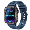 420Mah QX12 1.96" IPS Smartwatches with LED Flashlight Fitness Tracker Heart Rate Monitor Outdoor Sports Smart Watch