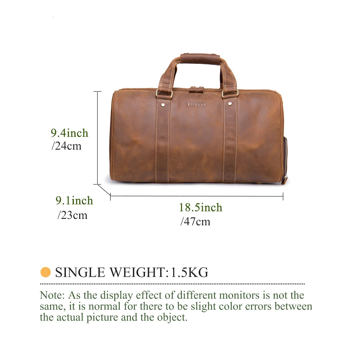 Wholesale Designer Duffle Bag Sport Gym Overnight Weekender Duffle Bag With Shoes Compartment Genuine Leather Travel Bag for Men