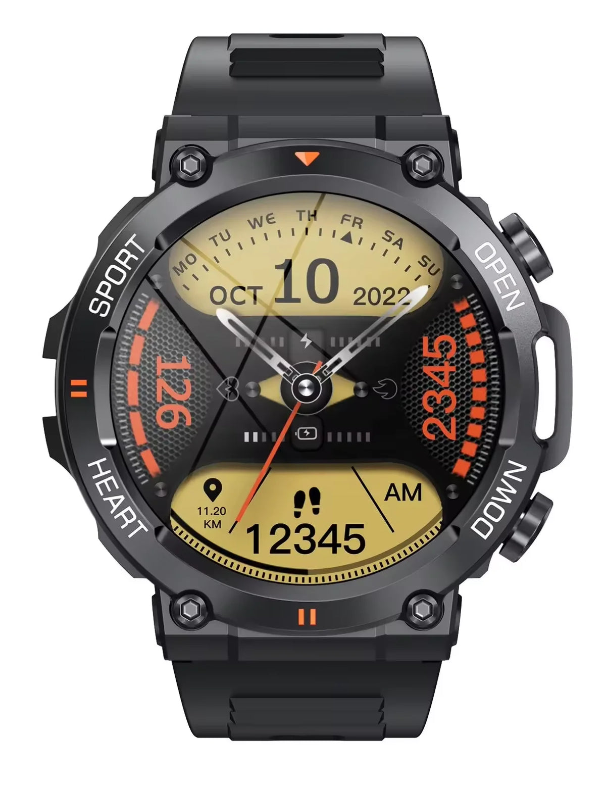 K56 Pro Sport Smart Watch for Men Waterproof BT Call Health Fitness Magnetic Alarm Clock-2026 Reloj Smart Watch