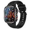 420Mah QX12 1.96" IPS Smartwatches with LED Flashlight Fitness Tracker Heart Rate Monitor Outdoor Sports Smart Watch